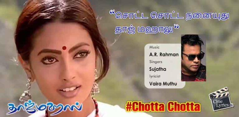 Chotta Chotta Female Song Lyrics in Tamil